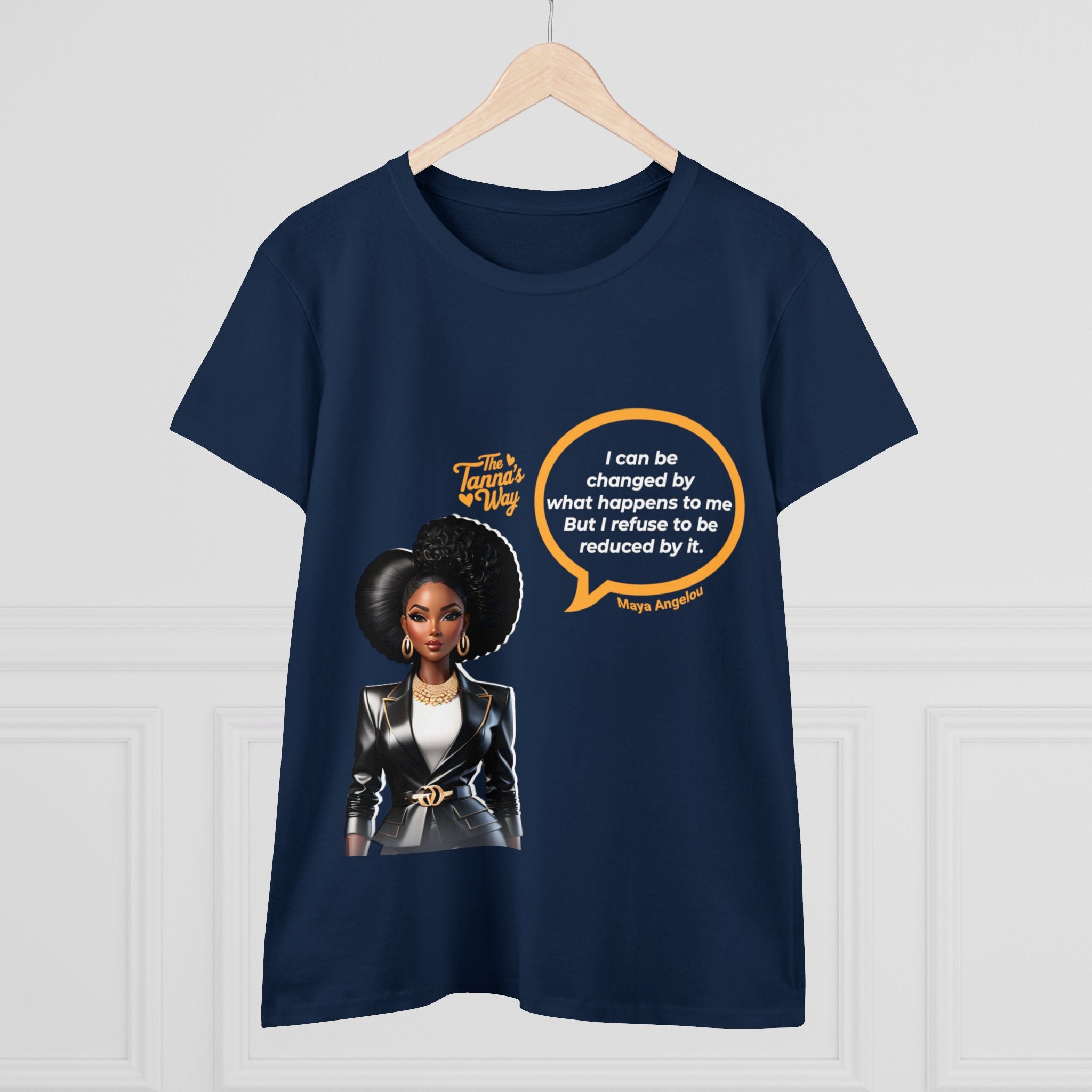 Maya Angelou 2 | Women's Midweight Cotton Tee